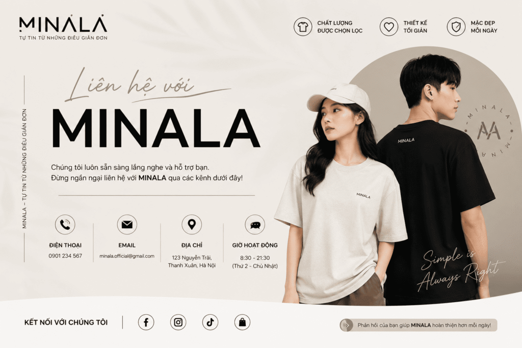 Liên hệ với minala